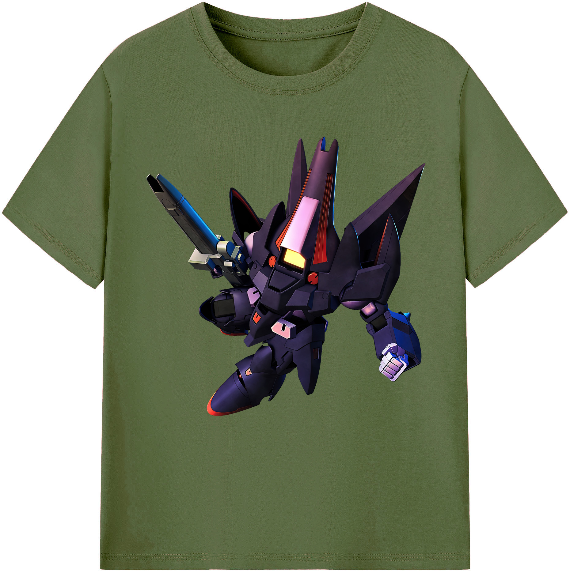 （画像用） 機動戦士ガンダム Mobile Suit Gundam 綿100％半袖Tシャツ（フロントプリント）